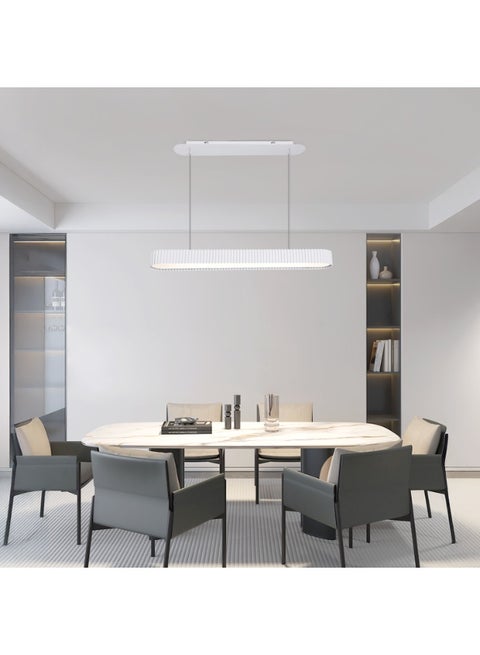 Modern Oval LED Hanging Light (9001WH)