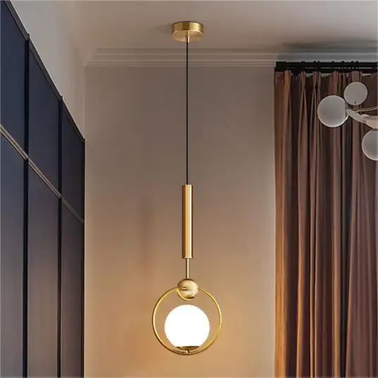 Nordic Modern Design Glass Ball Pendant  Light
