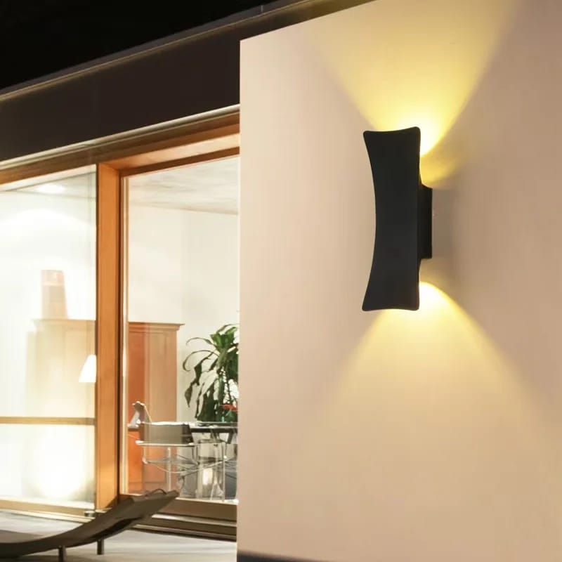 Modern Outdoor Elevation LED Wall Light