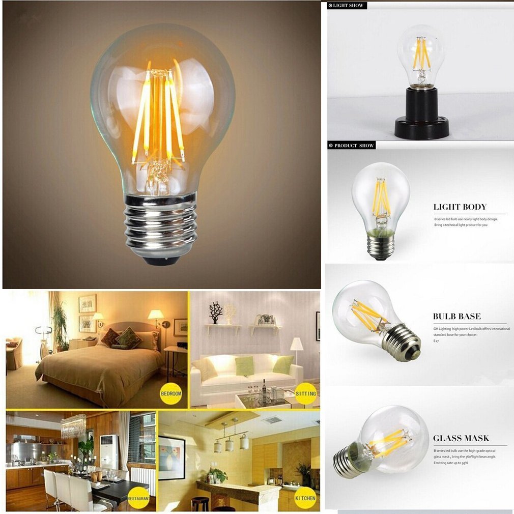 LED A60 Filament Bulb 4W