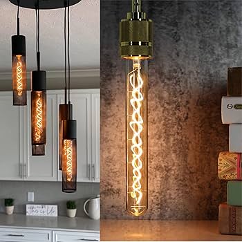 Vintage LED Edison T30  Filament Tubular Bulb