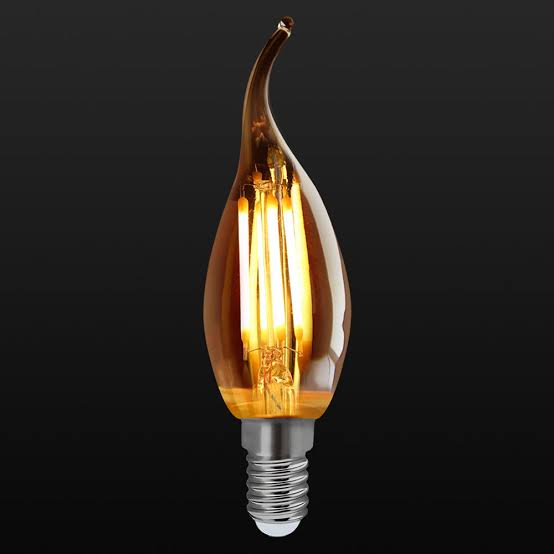 LED C35 Filament Candle Bulb 4W