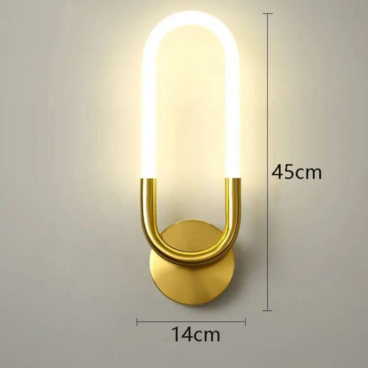 Modern U Shape LED Indoor Wall Light