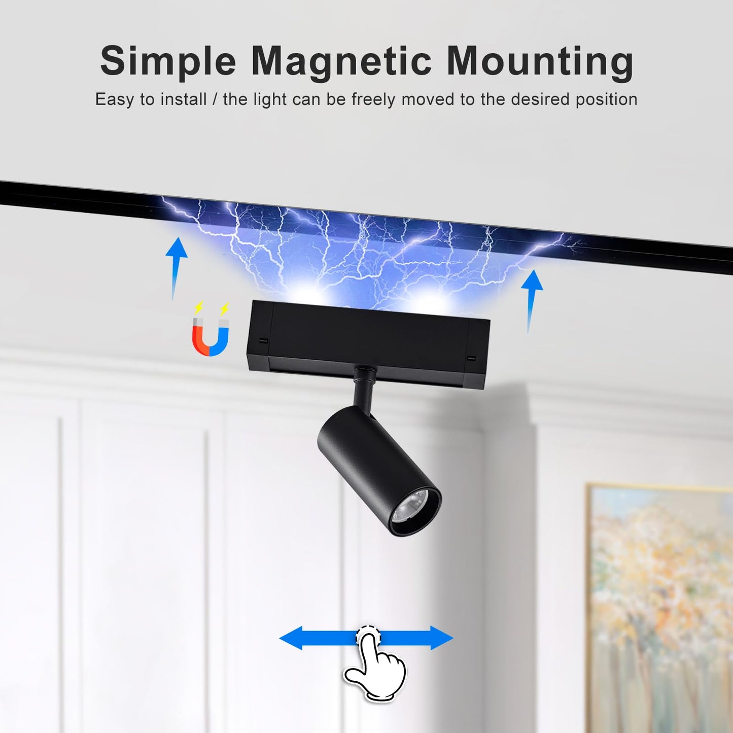 12w Magnetic COB Spot Light