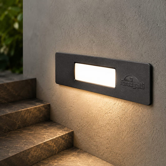 Nina-150, Recessed Wall Lamp (Made in Italy)