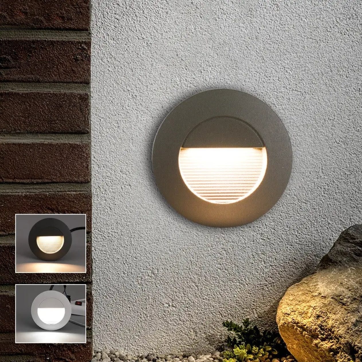Round Recessed Water Proof LED Step Light IP65