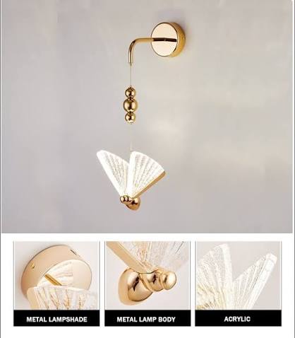 LED Butterfly Wall Lamp