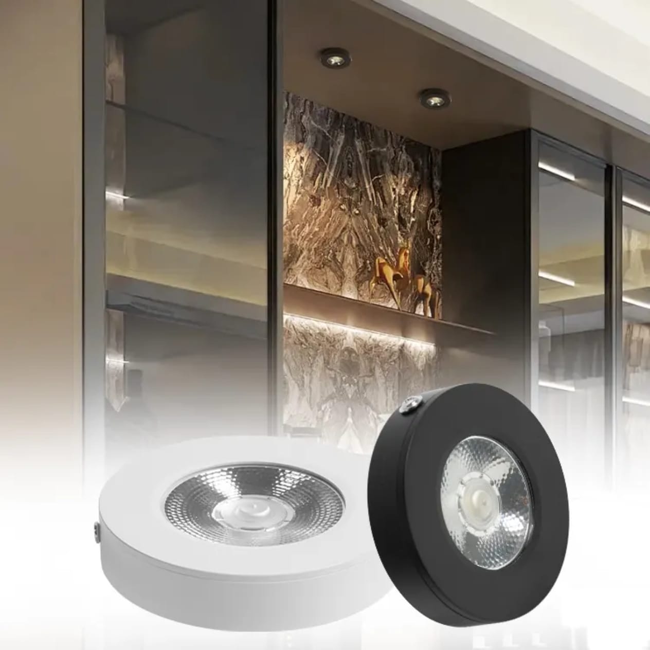 Surface COB Down Light 5W 3"