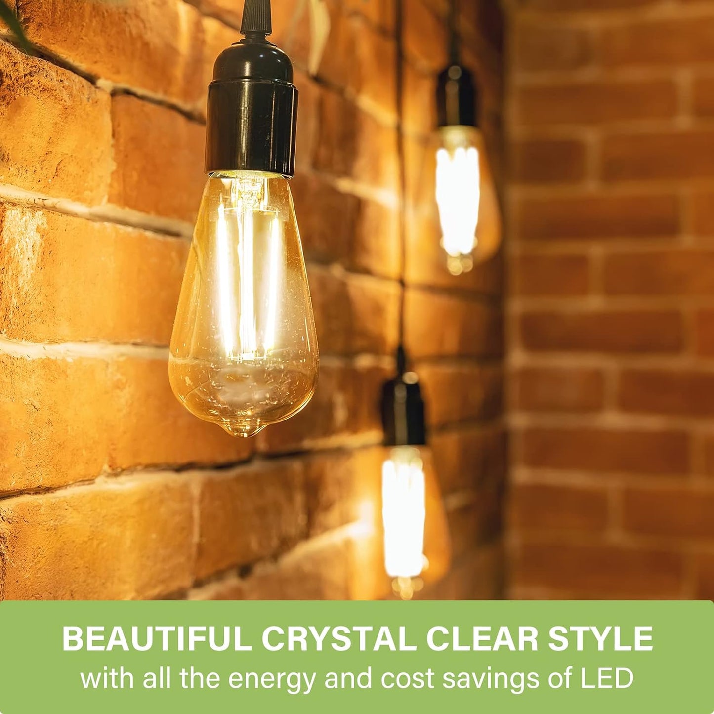 LED ST64 Filament Bulb 4W