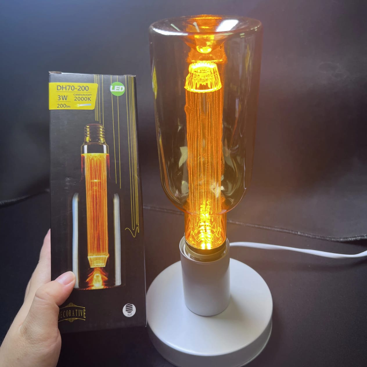 LED DH70 Filament Bulb 3W