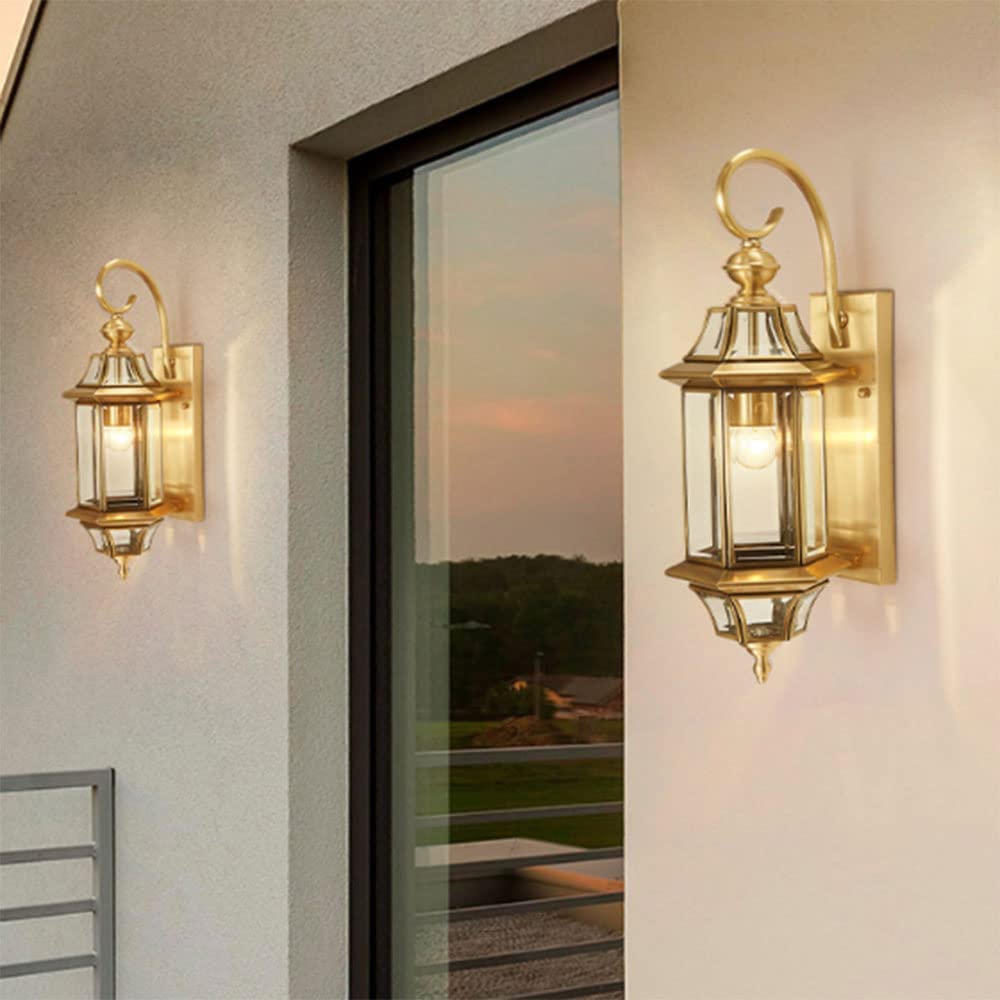 European Style Classic Brass Wall Lamp