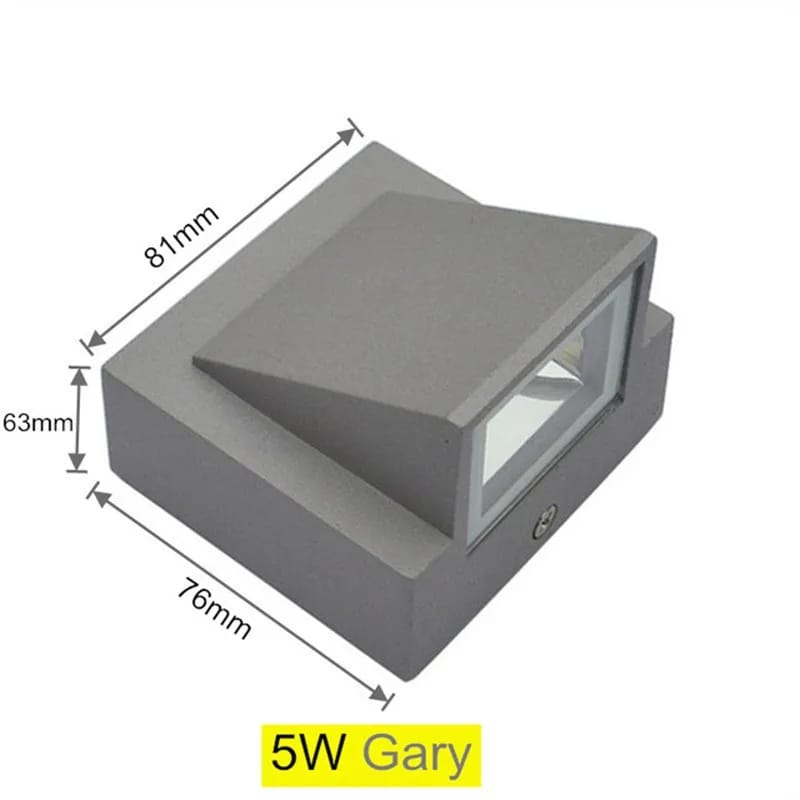 Modern Single Head Waterproof Wall Light