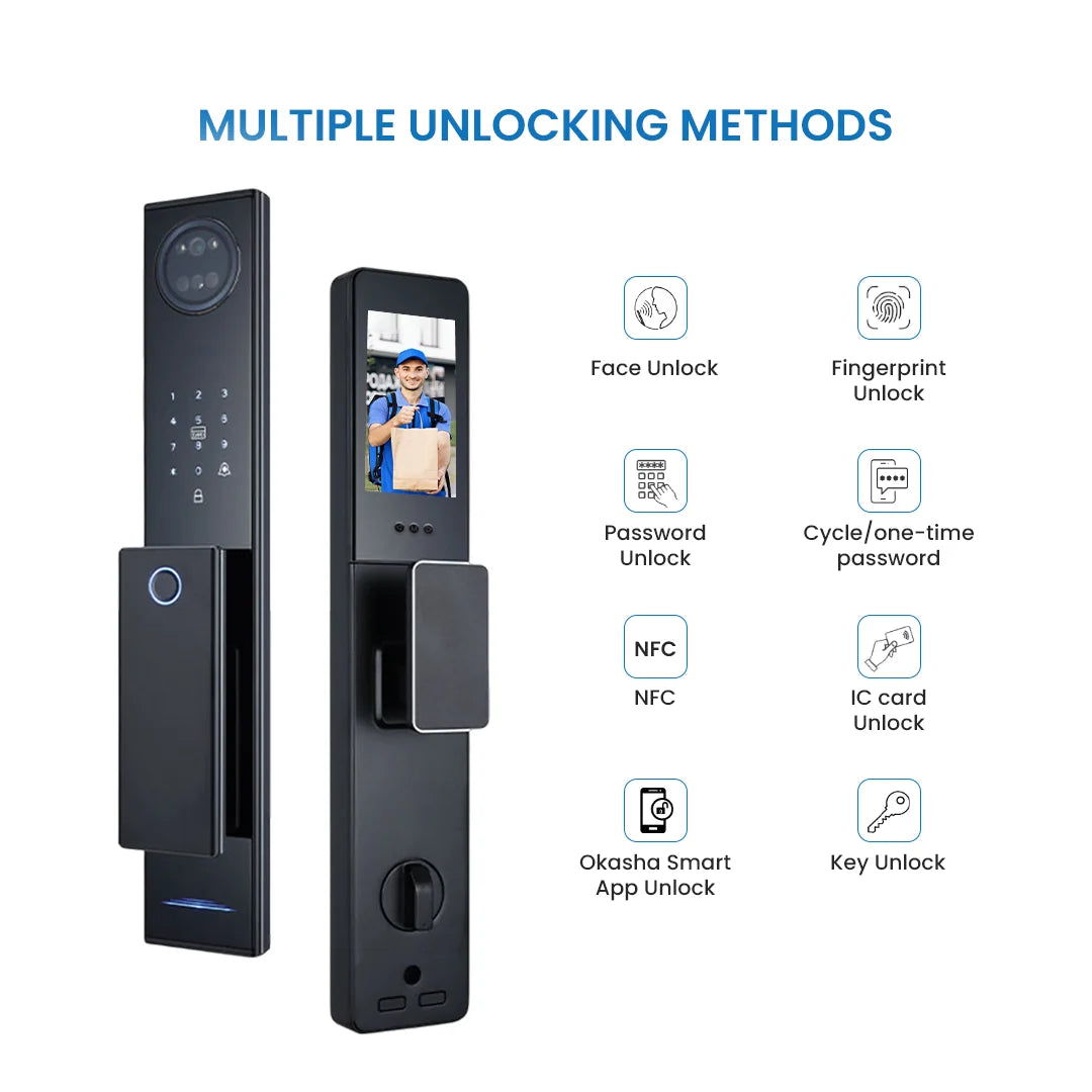 Smart Optimum Door Lock - Okasha Smart