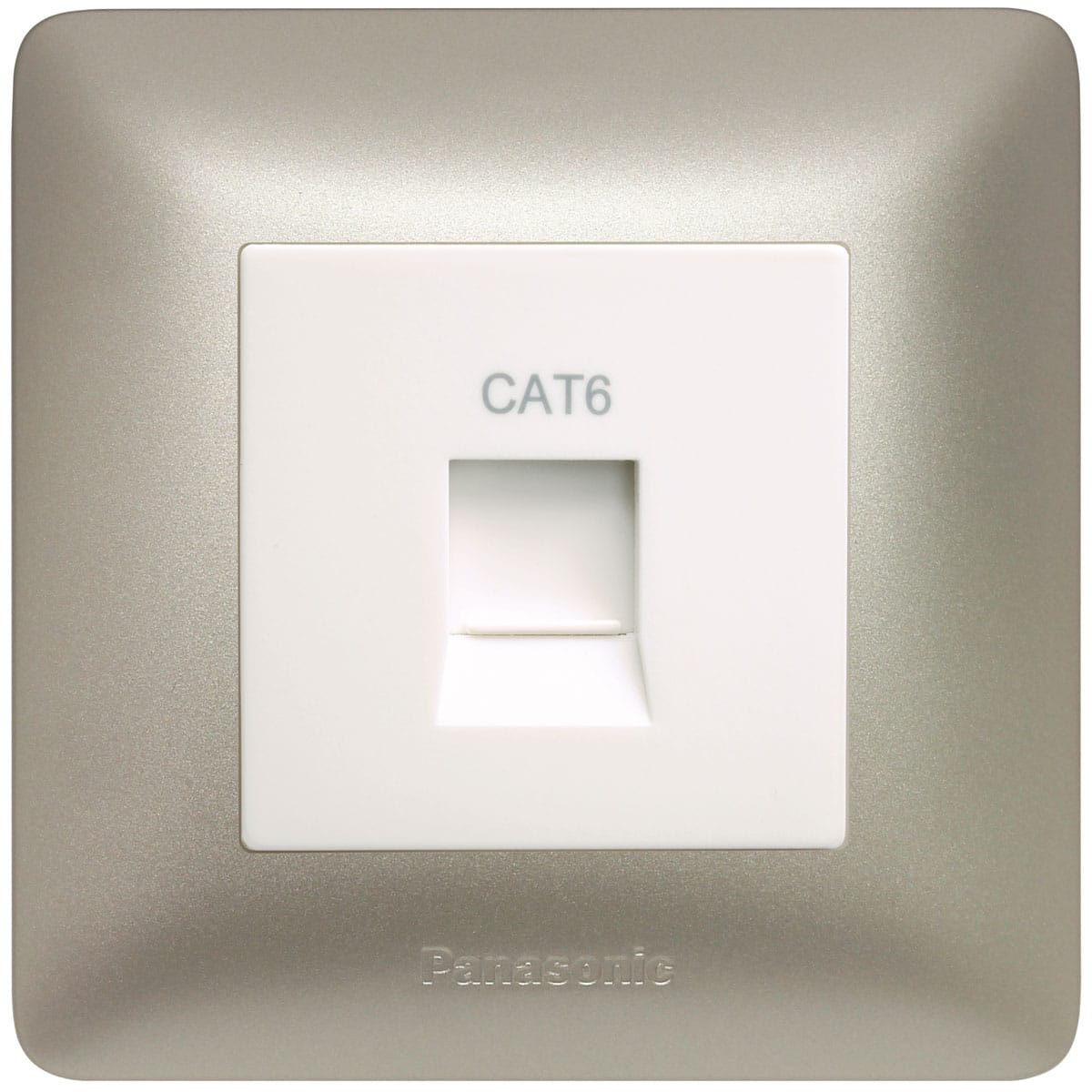 Data Socket 1 Module 1 Gang Data Socket CAT6 - Panasonic – Electra Lights