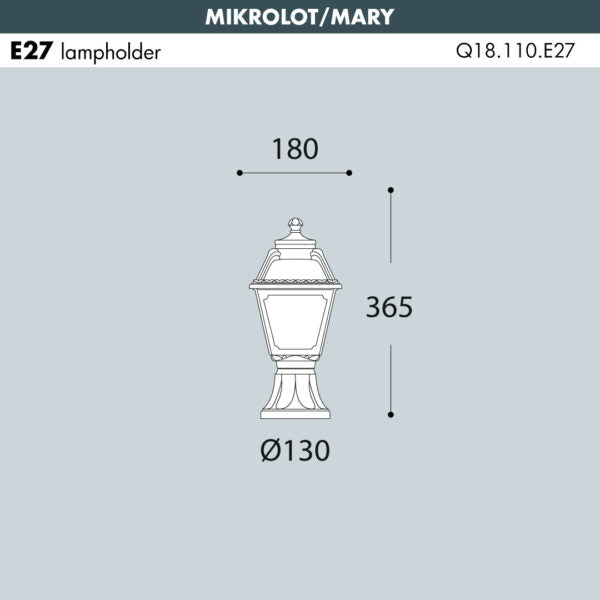 MIKROLOT-MARY Wall Top (Made in Italy)