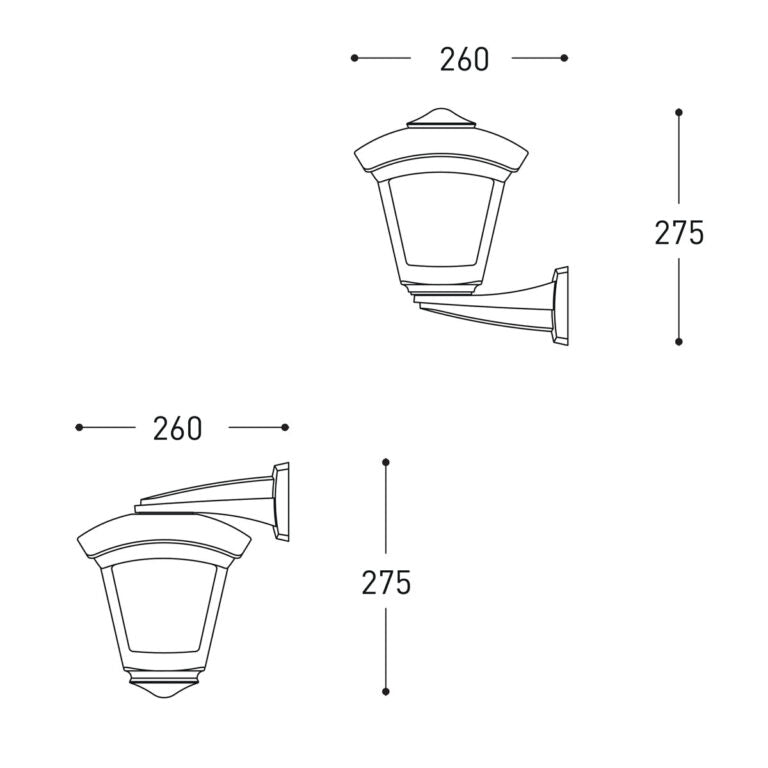 Nardo/Roby Outdoor Wall Light