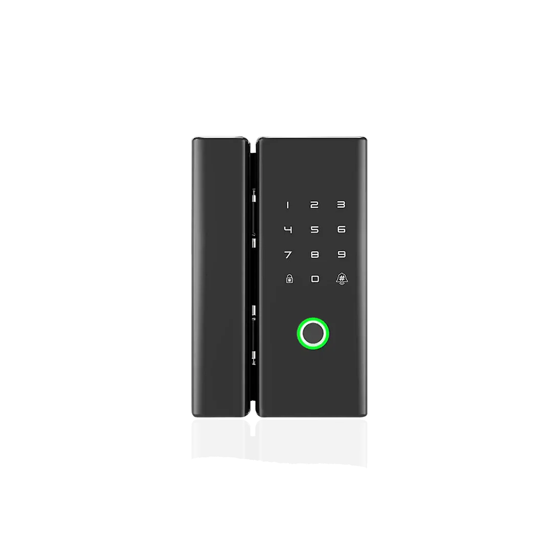 smart door lock glass to glass