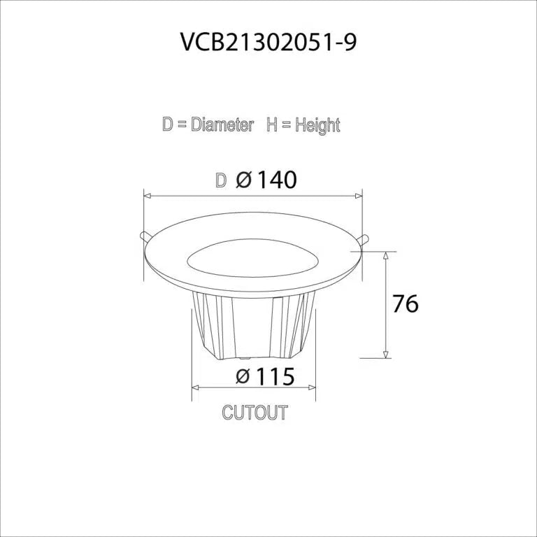 COB Down Light 20W (3 in 1) - Venus