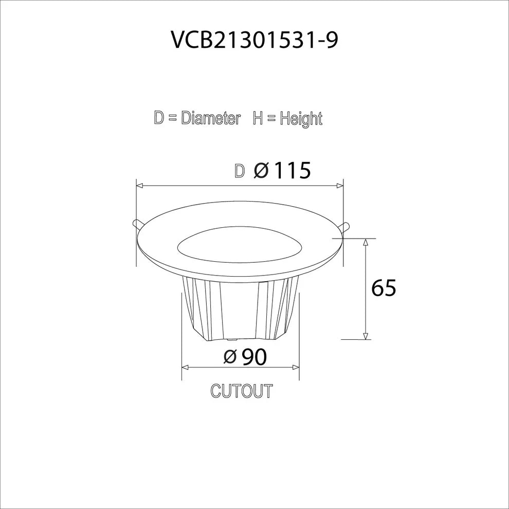 COB Down Light 15W (3 in 1) - Venus