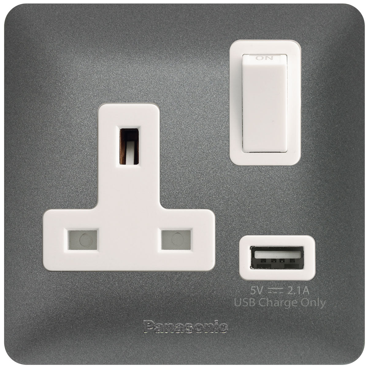 1G 13A Socket with USB Charger - Panasonic