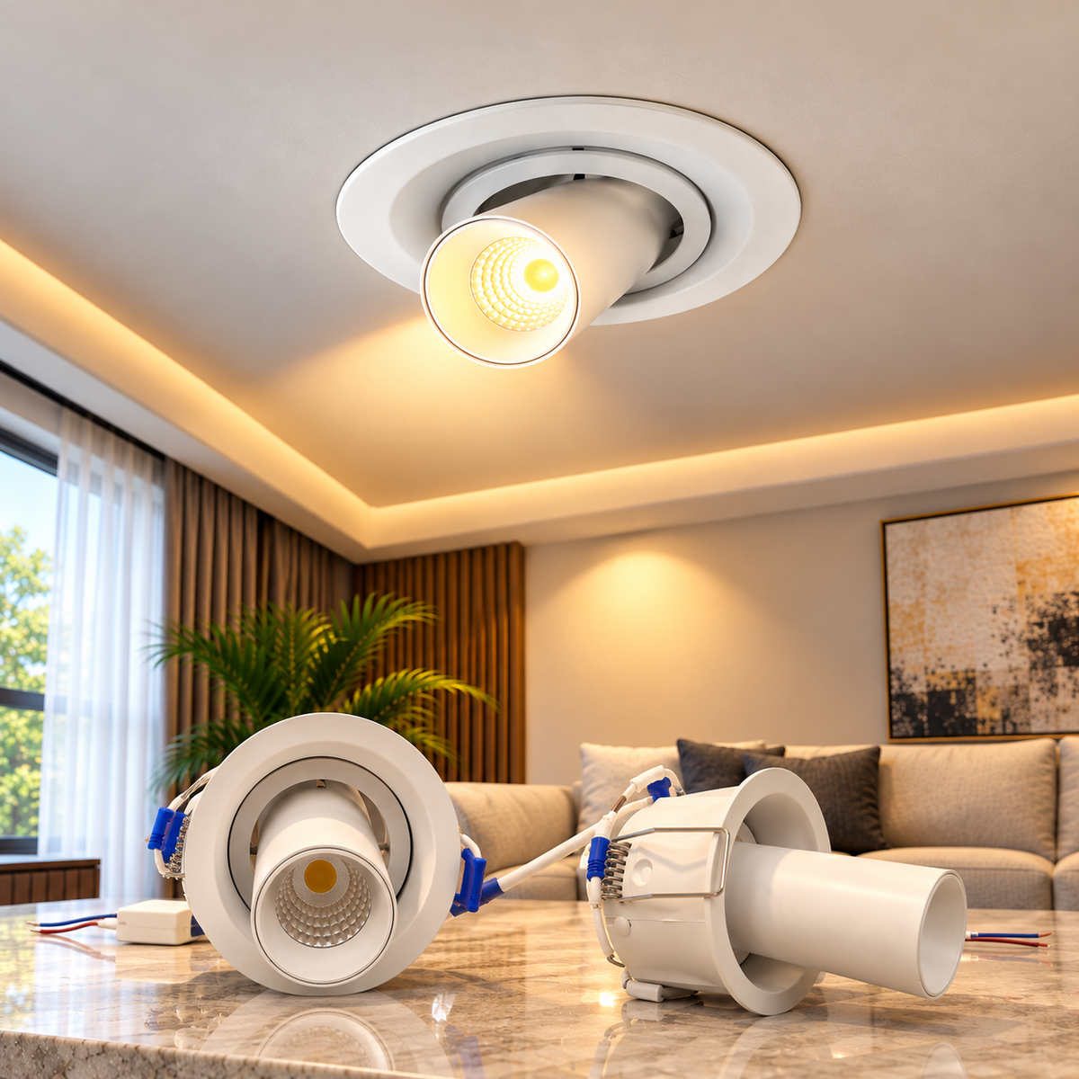 Modern COB Adjustable spotlight