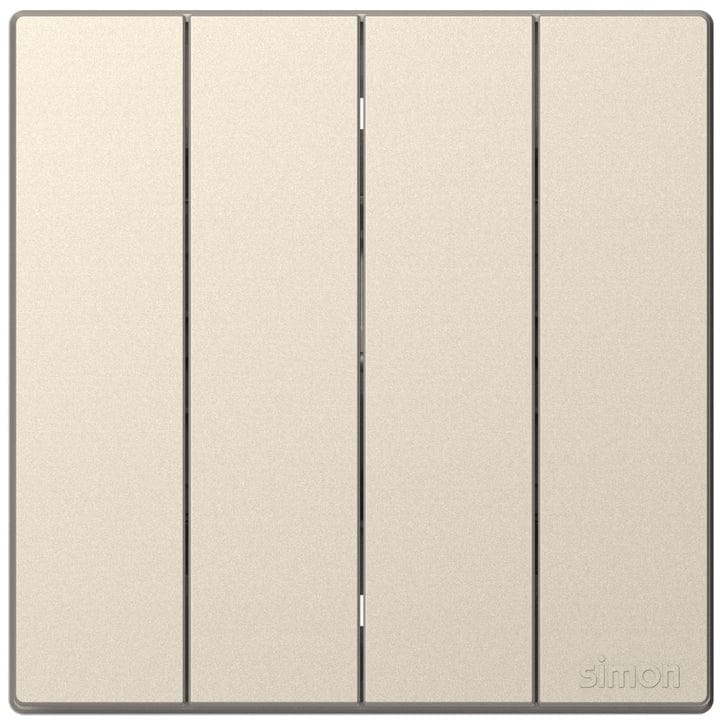 Simon 4G 1-Way SP Switch (3×3) - White