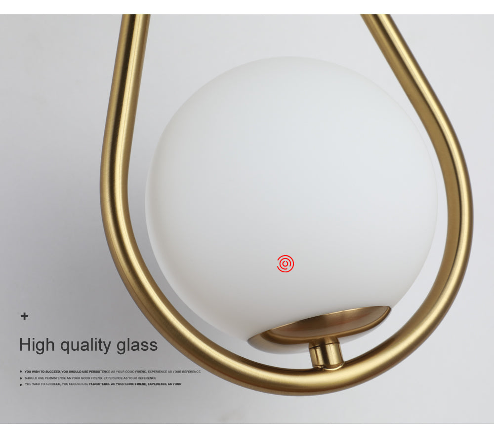 Golden Droplets Modern Decorative Wall Lamp