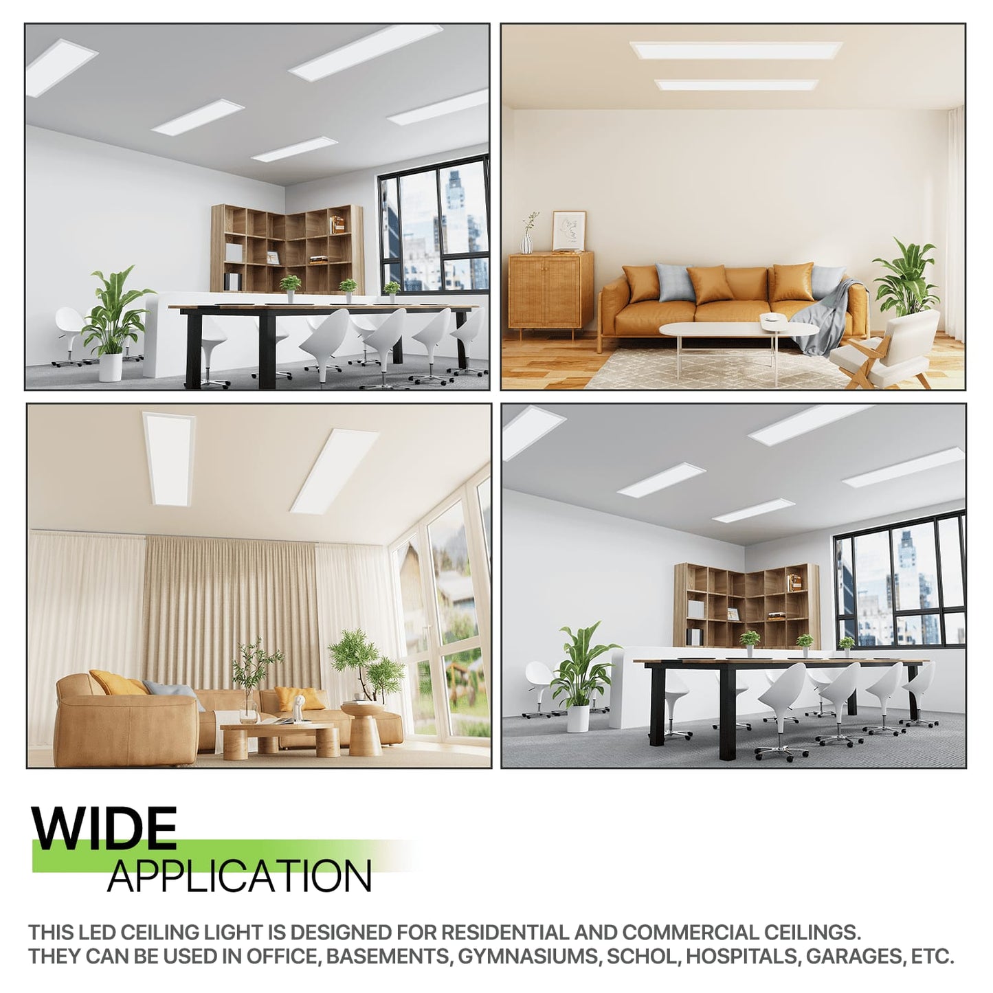 Venus 1x4 LED Panel Light (48w)
