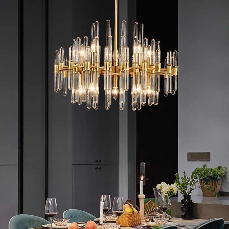 Modern Luxury Firework Glass Chandelier (620mm)