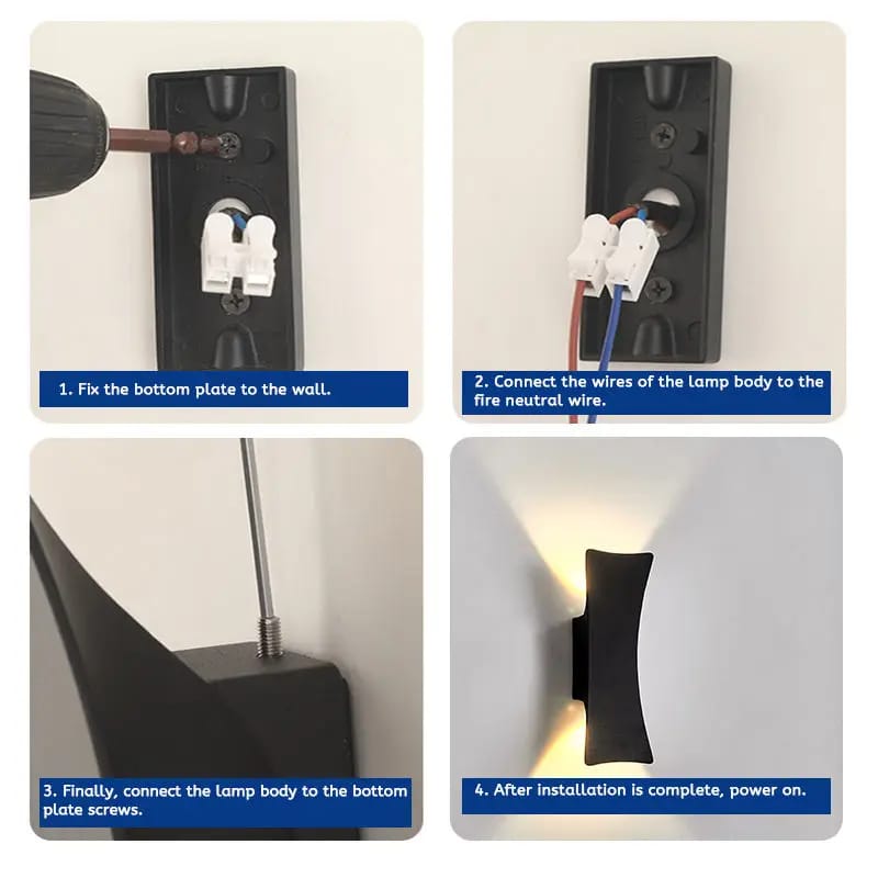 Modern Outdoor Elevation LED Wall Light