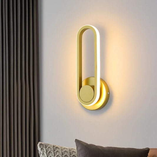 Nordic Creative LED Rotatable Wall Lamp