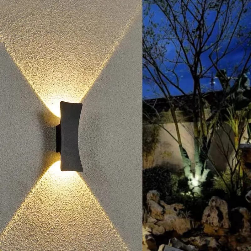 Modern Outdoor Elevation LED Wall Light