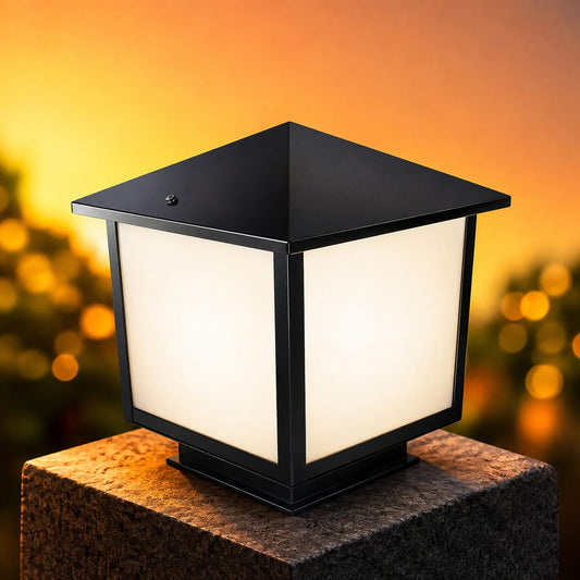 Fancy Gate Pillar Light (12" x 12")