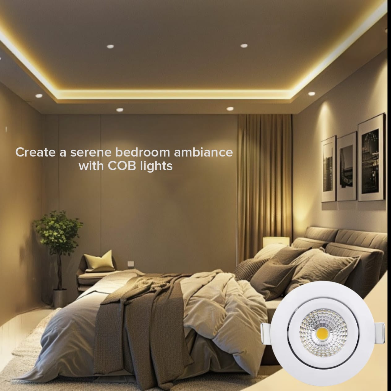Recessed COB Downlight 7W