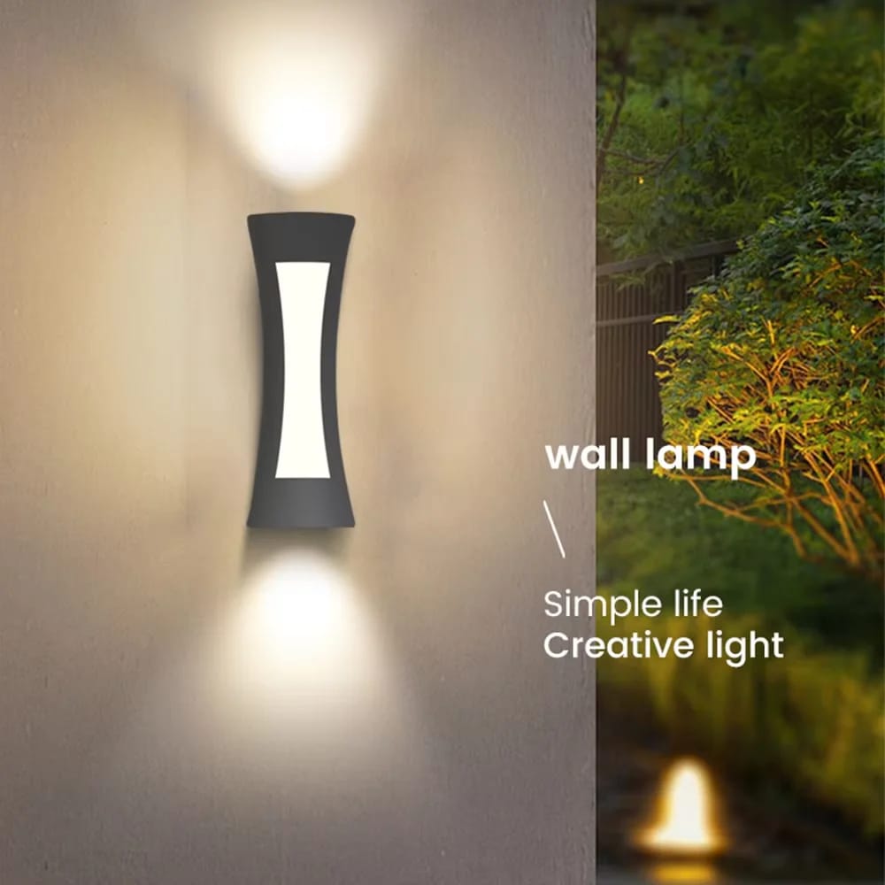 Modern Up & Down 1+1  Side Wall Light