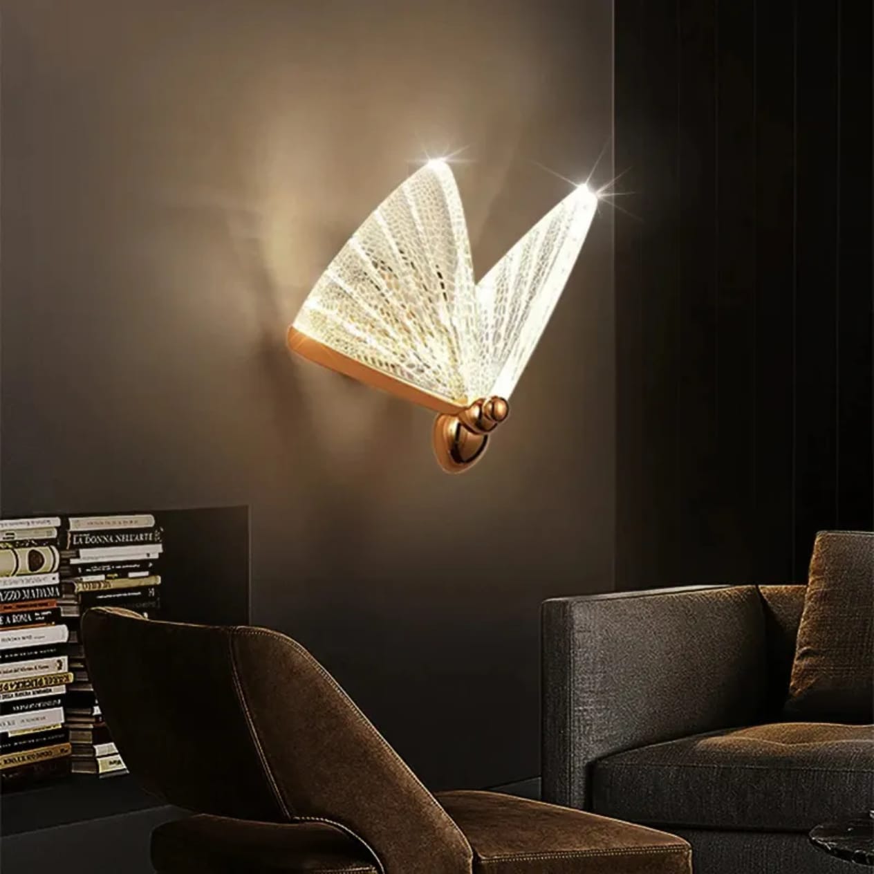 LED Butterfly Wall Lamp