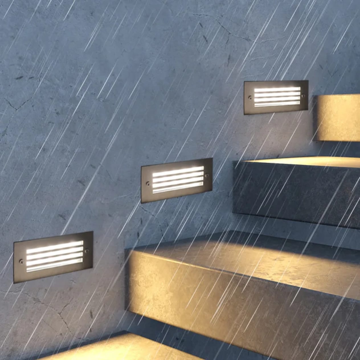 Waterproof IP65 LED Stair Step Light (3x6)