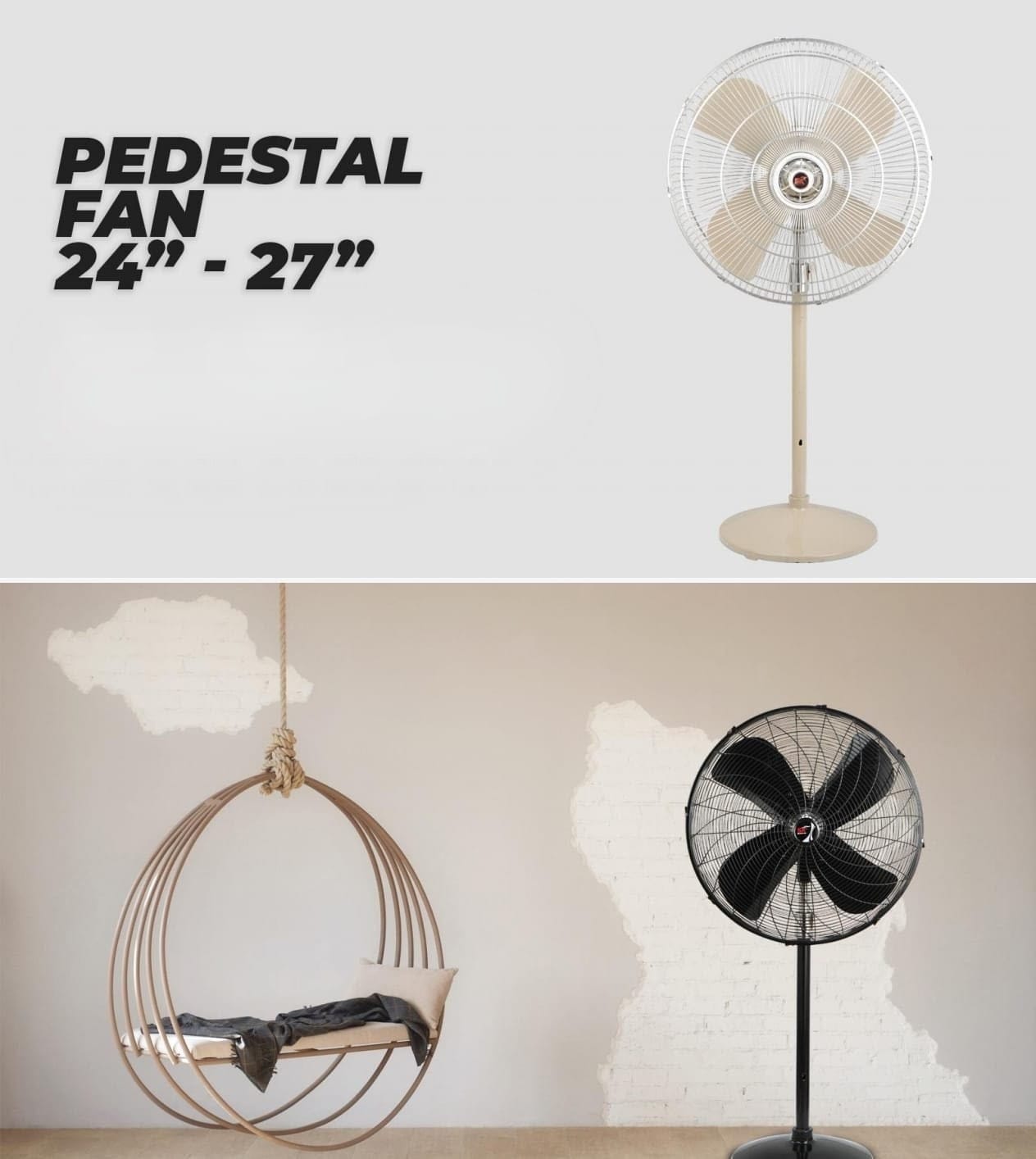 SK Pedestal Fan   (Metal Body)