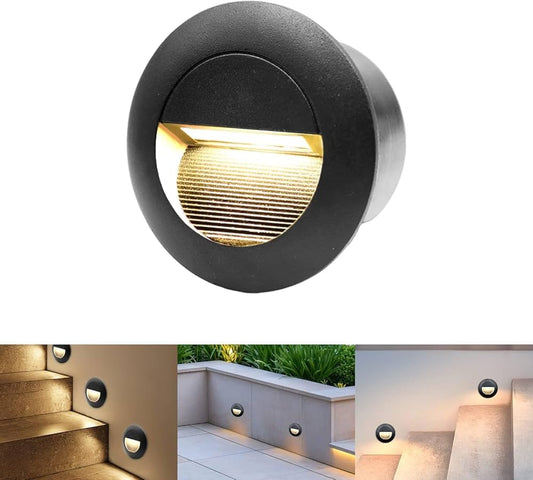 Round Recessed Water Proof LED Step Light IP65