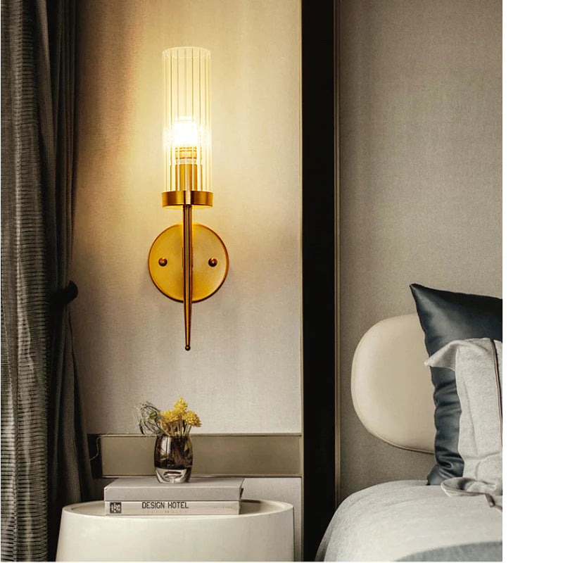 Modern Single Arm Candlestick Wall Lamp