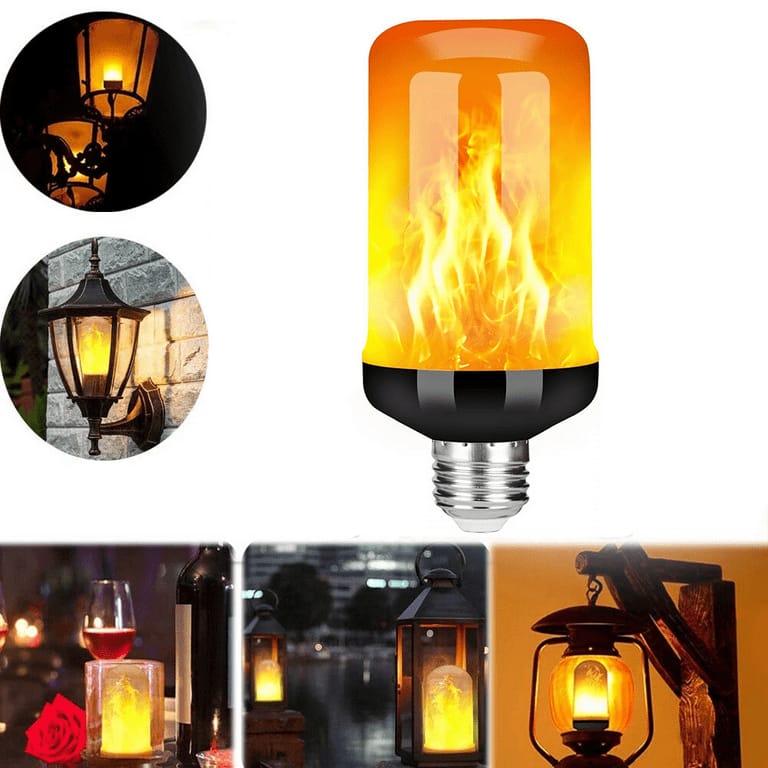 Dynamic Flame Effect Flickering LED  Blub 4W