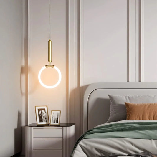 Luxury Post Modern Circle Pendant Light