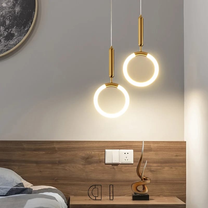 Luxury Post Modern Circle Pendant Light