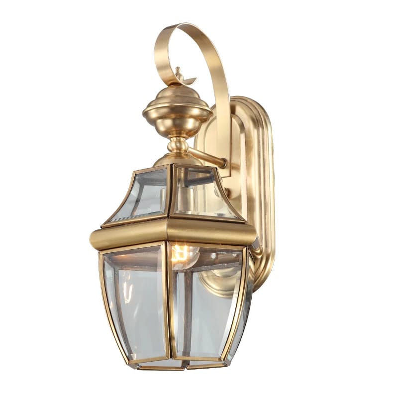 European Style Classic Brass Wall Lamp