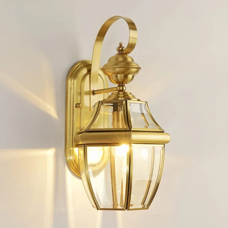 European Style Classic Brass Wall Lamp