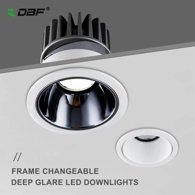 Recessed COB Anti Glare Down Light 7w (3 in 1)