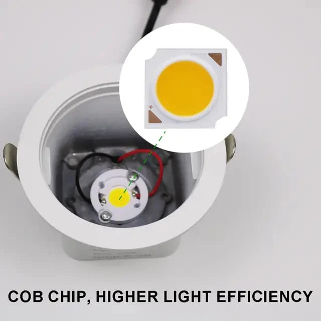 Recessed COB Anti Glare Down Light 7W