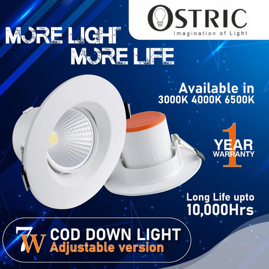 COB Down Light 7w - Ostric