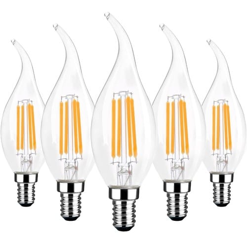 LED C35 Filament Candle Bulb 4W