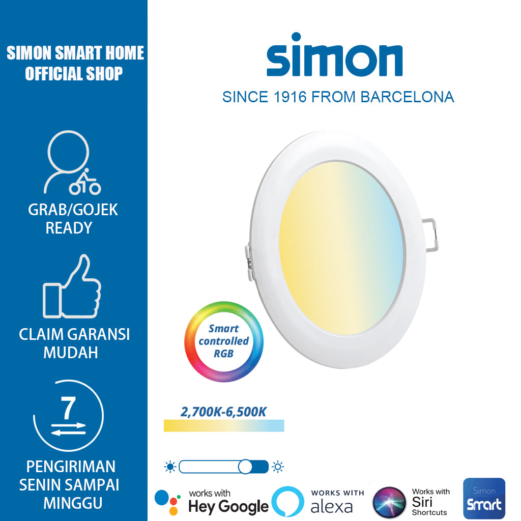 Simon Smart Downlight Wifi - 8w